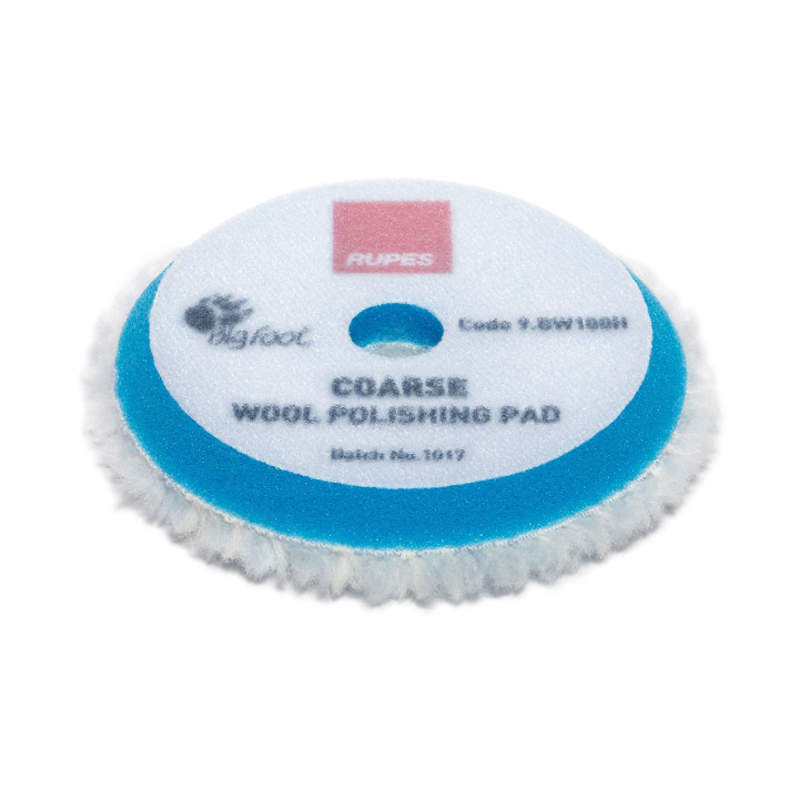 Leštiaci pad RUPES Coarse Wool Polishing Pad White 80/90mm