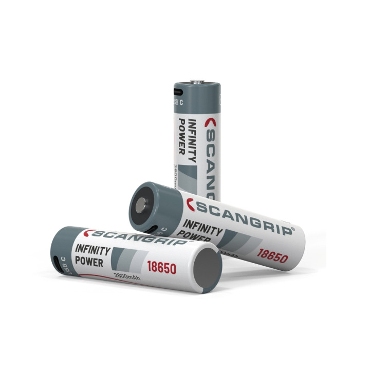 Infinity power nabíjateľná batéria s USB-C 18650